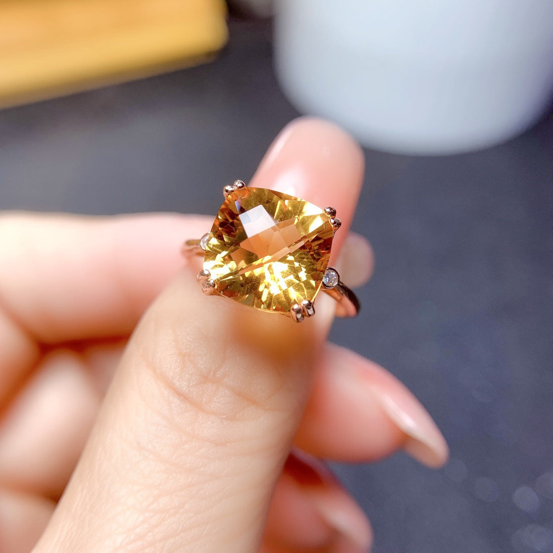 Anillos al por mayor de circón de cobre de cobre